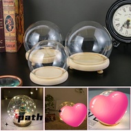 PATH Glass cloche Terrarium Tabletop Home Decor Spherical Terrarium Glass Vase Jar Flower Storage box