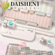 DAISHEN1 Loose Leaf Separator Label, Foldable ABS Separator Page Creation Board, Multifunctional Man