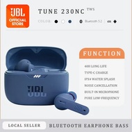 JBL Tune 230NC TWS Bluetooth Headset Bass with Microphone Gaming Headset TWS Noise Cancelling Headph