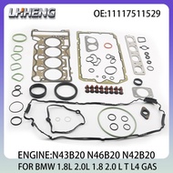 Engine Full Gasket Set for BMW 1 3 5 X1 X3 Z4 116i 118i 120i 316i 320i 520i 1.8L 2.0L 1.8 2.0 L T L4