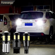 FOREVERGO BA15S BAU15S 1157 7440 T15 3157 7443 21SMD Car LED Headlight Bulbs Lights Turn Lamp Runnin