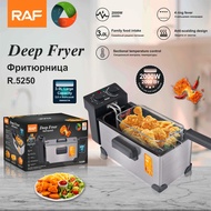 Deep Frying Pan Household Small Deep Frying Pan3LElectric Fryer Commercial Fryer Chips Machine Stall Fryer Constant Temp