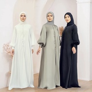 yeleedon Dress Luxe Satin Abaya Jubah Dress Muslimah Pin Baju Bridesmaid Turkey Dress Arab Dubai