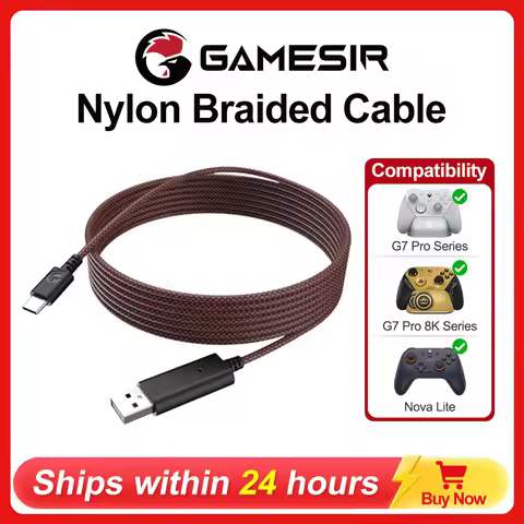 GameSir 3m Cable for G7 Pro G7 Pro 8K Nova Lite Cyclone 2 G8 Plus Gamepad Accessories USB Connector 