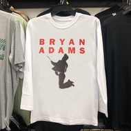 Bryan Adams Long Sleeve T-Shirt 100% Cotton Combed 30s