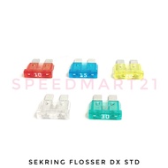 FUSE DX STD STANDARD LARGE FLOSSER FUSE Car Fuse Fuse Holder Fuse Box Fuse Connector