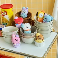 BT21 RJ WELCOME PARTY RICE BOWL DOLL KEYRING (S)