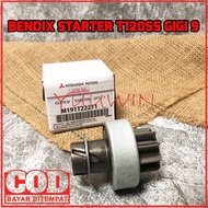 BENDIX STARTER T120SS 9T - MITSUBISHI T120SS STARTER BENDIK M191T22271