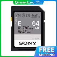 Sony | การดหนวยความจำ Sony SF-E64A UHS-II V30 64GB SDXC