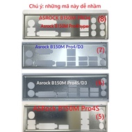 FE block main ASROCK B150M-PRO4/D3 (Mainboard IO Shield: 7)