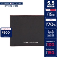 Tommy Hilfiger กระเป๋าสตางค์ผู้ชาย รุ่น AM0AM11604 BDS - สีดำ