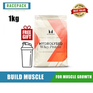 (Free Shaker & Creatine Sachets) Myprotein Hydrolysed Whey Protein Powder 1kg Lactose-free dairy-fre
