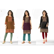 Crepe Kurti - Size XS to 6XL(ship24hours)