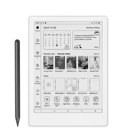 Meebook M8 E-Reader 7.8 Inch E-ink Screen 300ppi Android 14 4096 Levels Stylus Support Dual Color Te