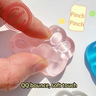 Fidget Toy Mini Squishy Toys Mochi Ice Block Stress Kawaii Toy Relief Cat Ball Fish Paw Cube G2H6