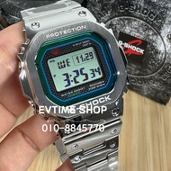 g-shock GMW-B5000BPC-1DR All steel silver green waterproof men's watch GMW-B5000 sports watch bV965