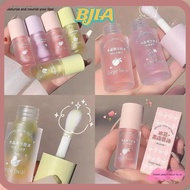 ✿BJA✿ Lipstick, Moisturizes Fragrance Lip Oil, Lip Care Serum Non-sticky Glass Big Brush Head Lip Pl