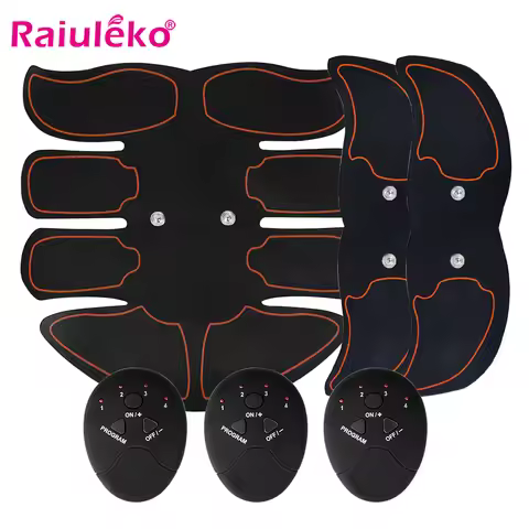 Abdominal Muscle Stimulator Trainer EMS Abs Fitness Equipment Training Gear Muscles Electrostimulato