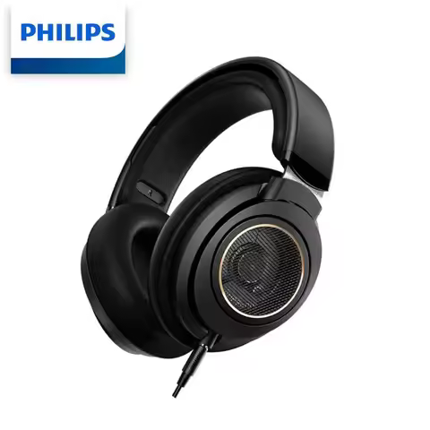 Philips SHP9600 Wired Headphones HiFi Stereo Headset SHP9500 Upgraded Ver W/ Detachable Audio Jack f