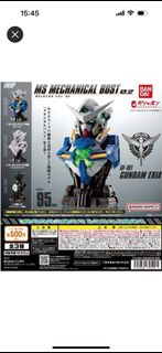 全新 Bandai Gundam exia 高達能天使半胸像扭蛋