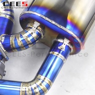 CEES Catback Exhaust Pipes For Toyota Supra A90 3.0T 2020-2023 Titanium Escape Exhaust Pipe Muffler 
