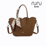 NUNU Daisy Bag - Women Fashion Crossbody Bag Handbag PU Leather Free Ribbon Women's PU Leather Sling