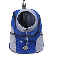 New Out Double Shoulder Portable Travel Backpack Outdoor Pet Dog Carrier Bag Pet Dog Front Bag Mesh