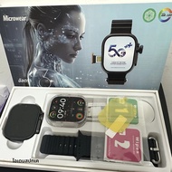 Microwear AI3 Ultra Smartwatch 4G Android AMOLED HD กล้อง GPS WIFI Google Play Store APP ดาวน์โหลดบล