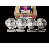 HONDA CIVIC D16A SOHC SAKURA 77MM HIGH COMPRESSION PISTON KIT SET