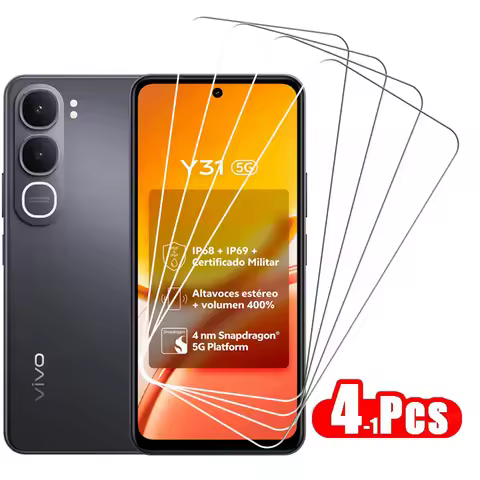 Full Clear Glass For Vivo Y31 5G Tempered Glass Vivo Y31 Y21d Screen Protector HD Protective Phone F