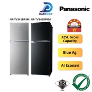 Panasonic Refrigerator 2 Door Inverter 325L Fridge Peti Sejuk Peti Ais 2 Pintu Inverter Murah 冰箱 NR-TV341BPKM BPSM