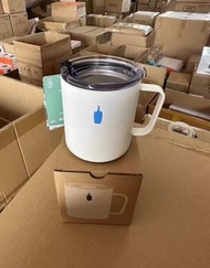 全新正貨/blue bottle x miir 12-ounce travel mug 極簡咖啡杯保溫杯354ml 白色