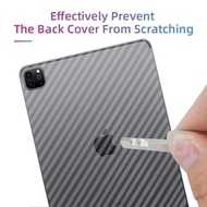 [ Samsung Galaxy Tab S7+ 12.4" (2020) T970/ T976/ ] Garskin Carbon PRO 3D Clear Carbon Skin Back Ant