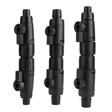 Fish Tank Aquarium Hose Valve Pipe Valve Plastic Quick Release Connector 12mm/16mm/12mm to 16mm Valv