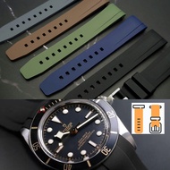 20mm Tudor Black bay 58 BB58 帝陀 碧灣 58 專用膠錶帶 *高優質* 🇪🇺進口 FKM 氟橡膠錶帶 五色  代用  Rubber B 代用膠帶