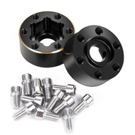 1 Pair 6/9/12/15/18/22mm Wheel Hub Hex Adapter Brass Counterweight for 1/10 RC Car Axial SCX10 TRX4 