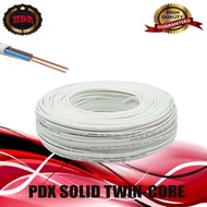 ◈☾WIREMAX PDX twin-core wire size (20/30 meters) 14/2 &amp; 12/2 &amp; 10/2 type 99.9% pure copper