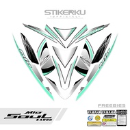 STRIPING MIO SOUL Z KARBU / STICKER MIO SOUL LAMA / STICKER MIO SOUL/ Z/ MX / CURBU/ LIMITED EDITION