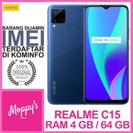 REALME C15 RAM 4GB ROM 64GB GARANSI RESMI REALME INDONESIA Murah