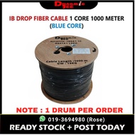 FTTH TM Spec Outdoor IB Drop Fiber 1 core (BLUE CORE)1000m (FRP) GJYXFCH -1B6a1 G657A1 IB401