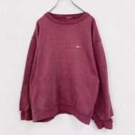 古著2000 年代 Nike Swoosh 運動衫/運動鞋，復古RED