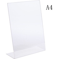 A4  L-Shape Flyer Display Stand Acrylic clearance offer