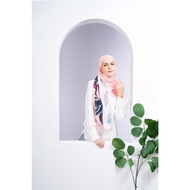 DEFINITELYHANA Raya Pink Admire | Printed Shawl