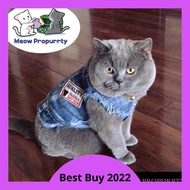 Raya Pet Cat Clothes Local Quality Cute Vest Baju Kucing Cantik Bajet Gaya Comel Kualiti MEOW PROPURRT