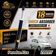 PERODUA ALZA SHOCK ABSORBER FRONT & REAR (SBA-48510-BZ551 / SBA-48520-BZ051 / SBA-48531-BZ370)