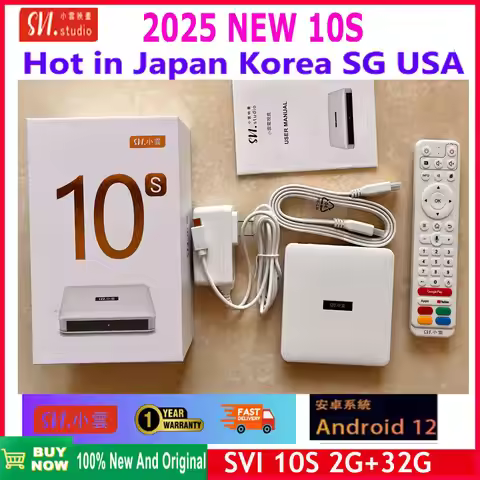 [Genuine]2025 new arrival SVICLOUD 10S 10p tv box USA official store hot in Singapore Thailand Austr