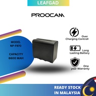 ready stock Proocam Battery LED NP-F970 F960 F970 Battery