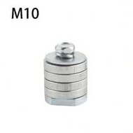 1set Angle Grinder Adapter M10 Spindle Adapter, Including Washer And Nut, Suitable For Type 100 Hand