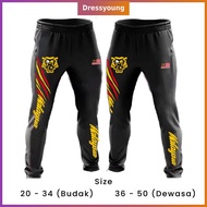 Malaysia C Tracksuit Budak / Dewasa Seluar Sukan Lelaki Murah Jogger Pants Seluar Lelaki Trek Suit L
