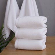 Hotel Cloth Towel Bath Towel Cotton Five-Star Pure White Hotel B & B Bath Towel Bath Towel